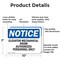 Signmission Elevator Mechanical Room Authorized Personnel Only OSHA Notice Sign, Aluminum, 10in W x 7in L, 2PK OS-2PACK-NS-A-710-L-11733 - alternate 6